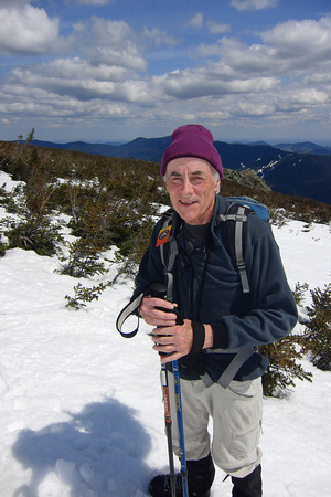 Terry at Alpine Garden - Above Tuckerman Headwall