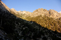 Early Morning Near Top of Symmes Creek Drainage