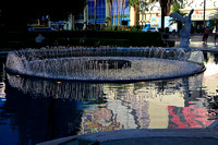 Fountain in front of Caesar's Palace