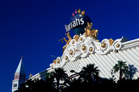 Harrah's Motif seen from Las Vegas Blvd