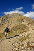 Terry Tracy Pauses During Ascent