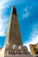 Obelisk in front of Luxor