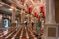 Terry in Great Hall at Venetian