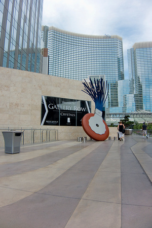 The new "City Center" on Las Vegas Strip