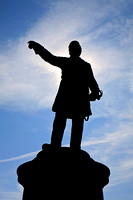 Brigadier General James S. Wadsworth (1st Corps) overlooks Reynolds Ave