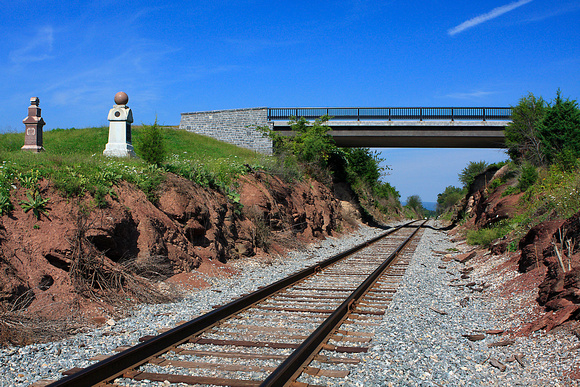 The Railroad Cut - Reynolds Ave - McPherson's Ridge