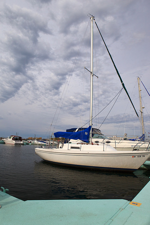 Scene at Outer Harbor Small Boat Harbor